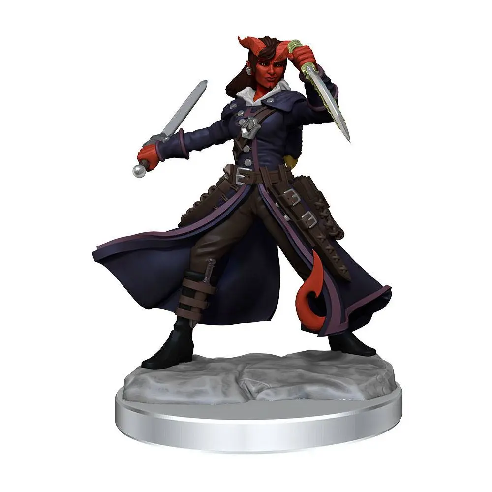 Dungeons & Dragons Frameworks Miniature modell készlet Tiefling Rogue Female termékfotó