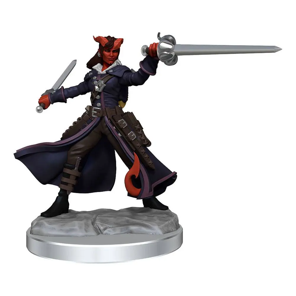 Dungeons & Dragons Frameworks Miniature modell készlet Tiefling Rogue Female termékfotó