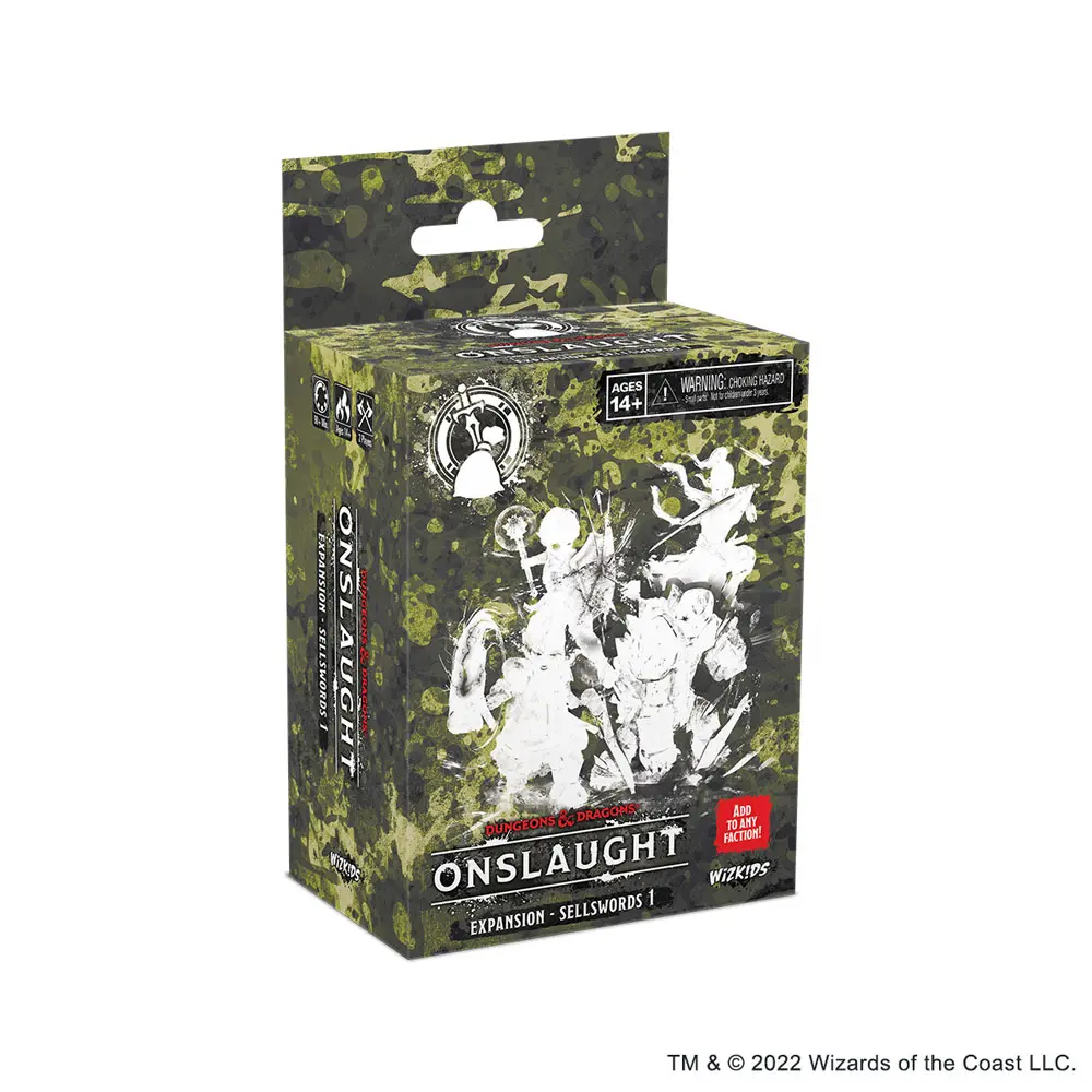Dungeons &amp; Dragons Game Expansion Onslaught Expansion - Sellswords 1 Angol nyelvű termékfotó