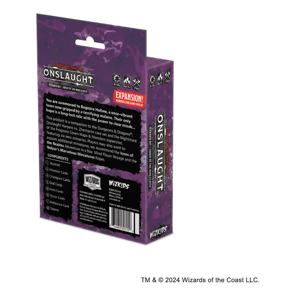 Dungeons &amp; Dragons Game Expansion Onslaught Scenario Kit - Grasp of the Mind Flayer Angol nyelvű termékfotó