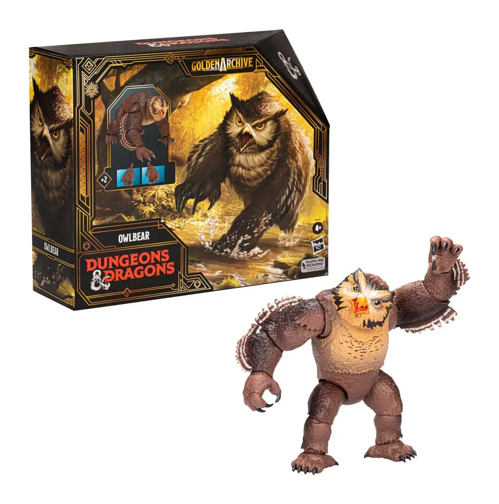 Dungeons & Dragons Golden Archive Owlbear akciófigura 21 cm termékfotó