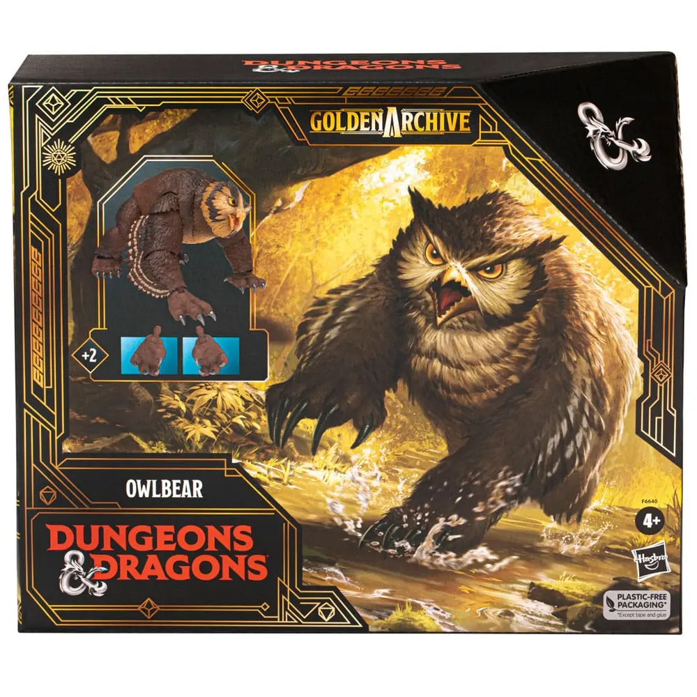 Dungeons & Dragons Golden Archive Owlbear akciófigura 21 cm termékfotó