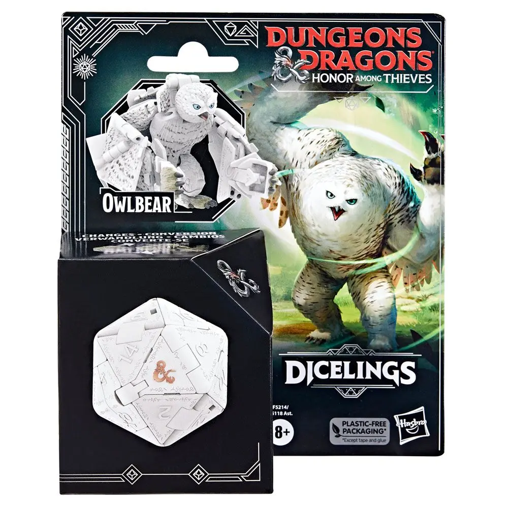 Dungeons & Dragons: Honor Among Thieves Dicelings Owlbear akciófigura termékfotó