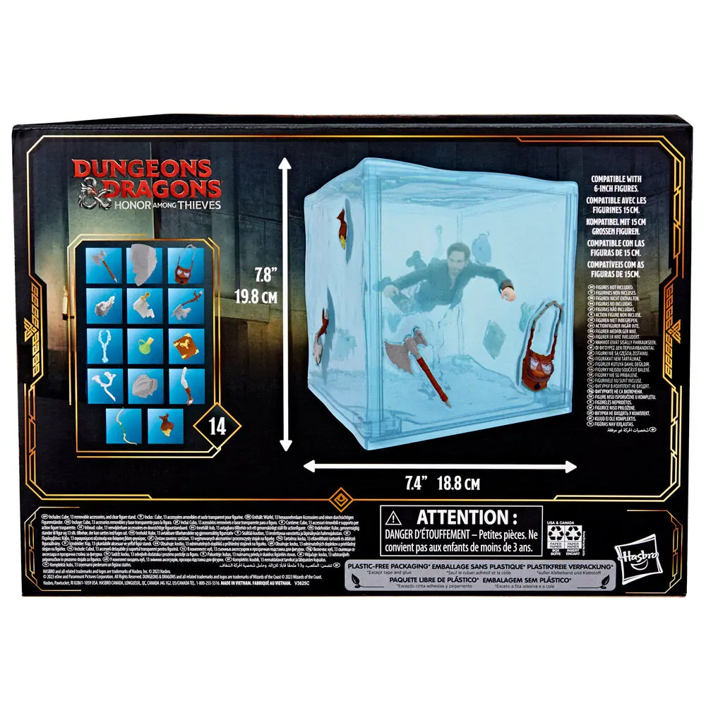 Dungeons & Dragons: Honor Among Thieves Golden Archive figura Gelatinous Cube 20 cm termékfotó