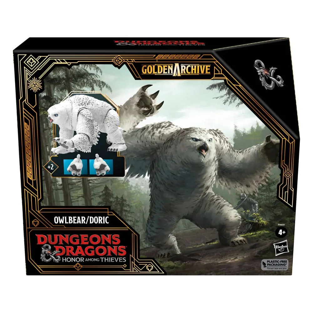 Dungeons & Dragons: Honor Among Thieves Golden Archive Owlbear/Doric akciófigura 15 cm termékfotó