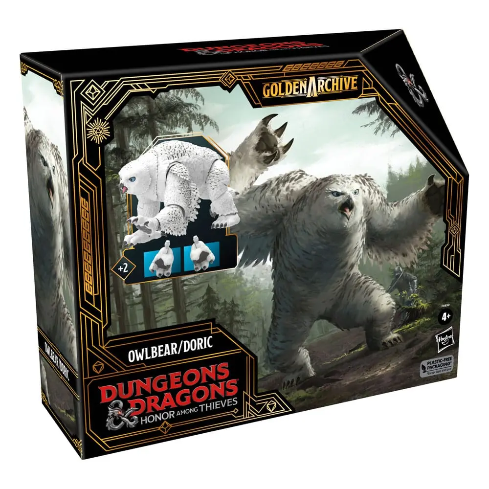 Dungeons & Dragons: Honor Among Thieves Golden Archive Owlbear/Doric akciófigura 15 cm termékfotó