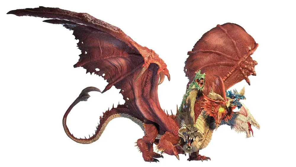 Dungeons & Dragons Icons of the Realms Premium Miniature pre-painted Gargantuan Tiamat 37 cm termékfotó