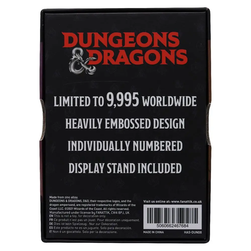 Dungeons &amp; Dragons Ingot Masters Guide Limitált kiadás termékfotó
