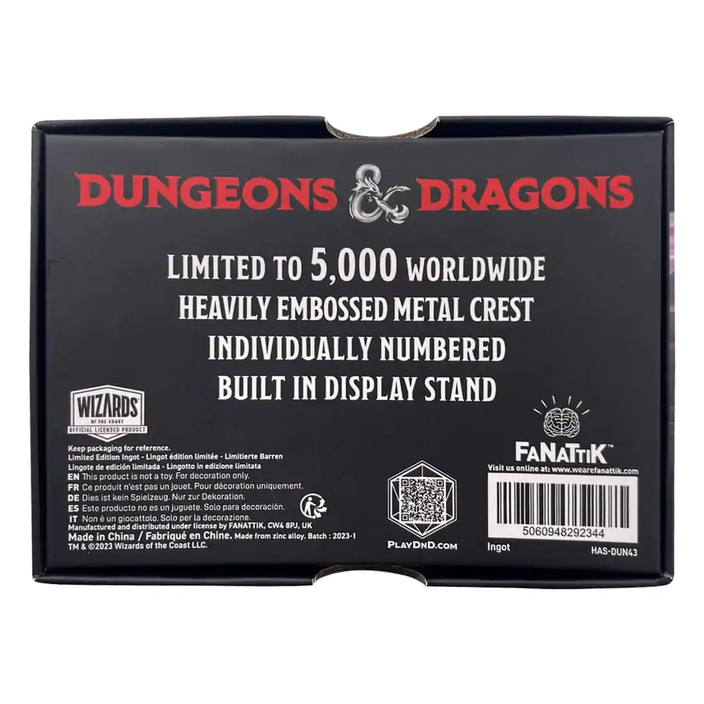 Dungeons & Dragons Ingot Mithral Hall Limited Edition termékfotó