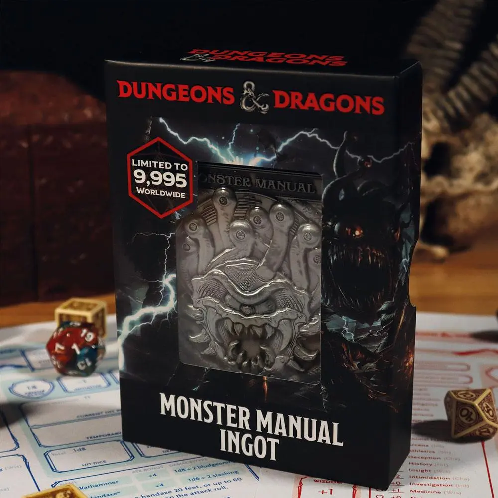 Dungeons &amp; Dragons Ingot Monster Manual Limitált kiadás termékfotó