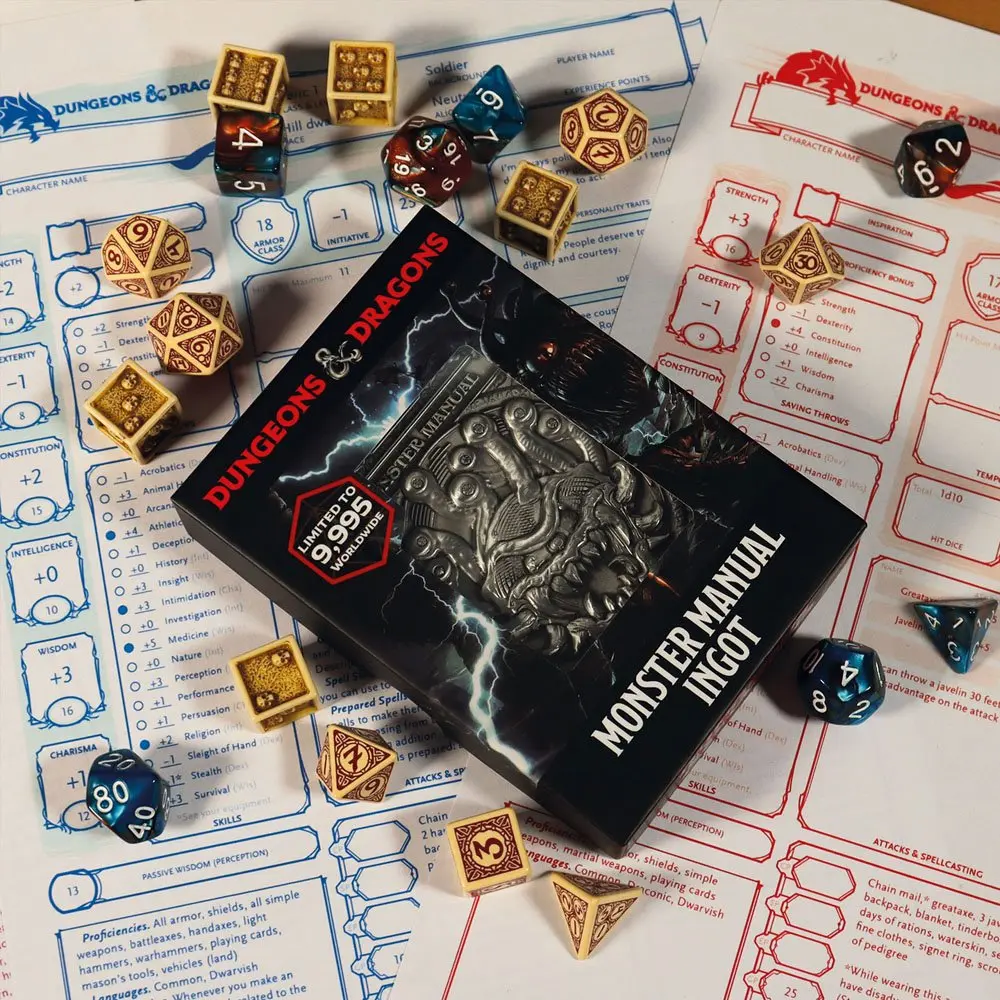 Dungeons &amp; Dragons Ingot Monster Manual Limitált kiadás termékfotó