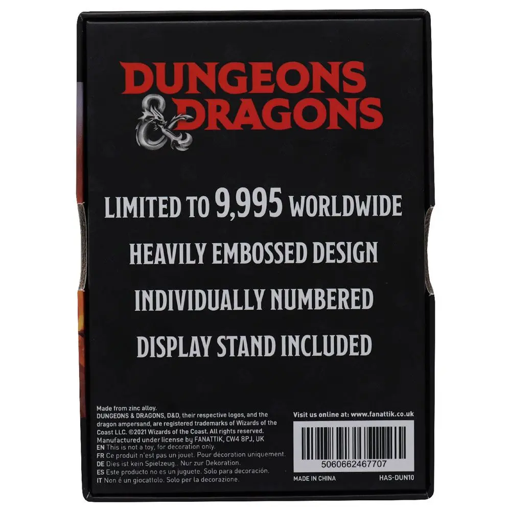 Dungeons &amp; Dragons Ingot Player Handbook Limitált kiadás termékfotó