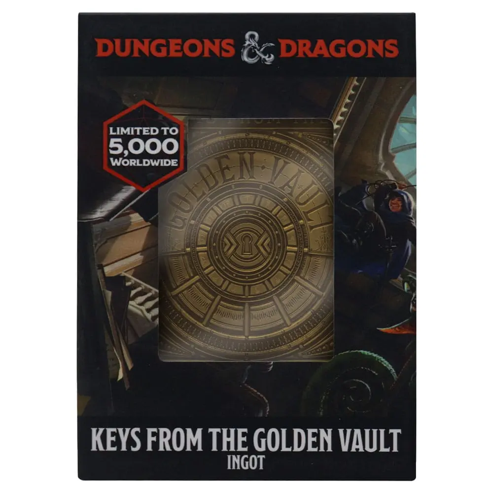 Dungeons &amp; Dragons Keys From The Golden Vault fém kártya Limitált kiadás termékfotó