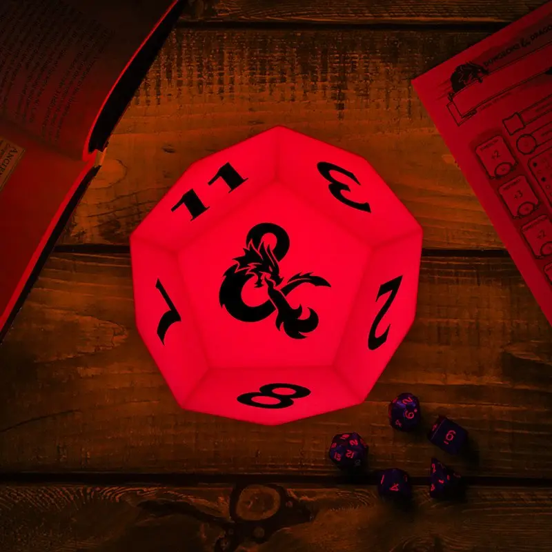 Dungeons &amp; Dragons lámpa D12 12 cm termékfotó