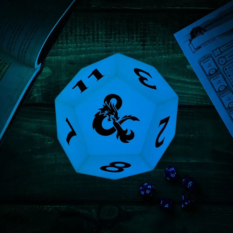 Dungeons &amp; Dragons lámpa D12 12 cm termékfotó