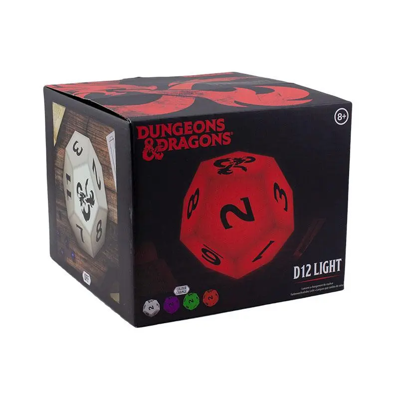 Dungeons &amp; Dragons lámpa D12 12 cm termékfotó