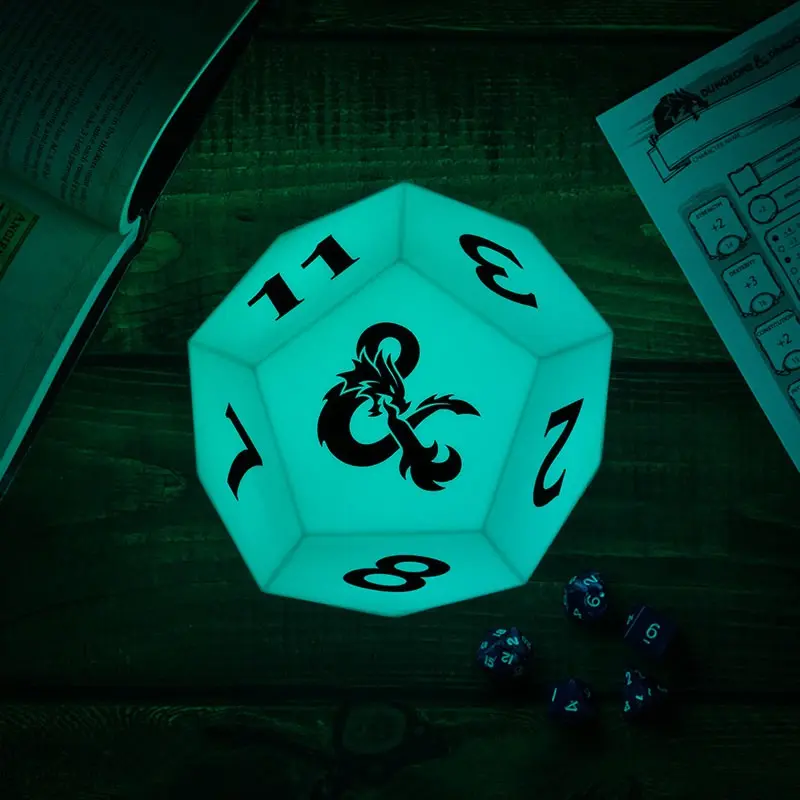 Dungeons &amp; Dragons lámpa D12 12 cm termékfotó