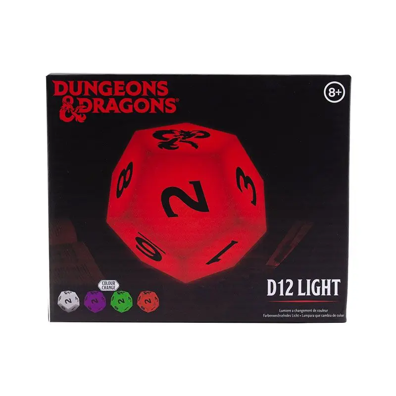 Dungeons &amp; Dragons lámpa D12 12 cm termékfotó