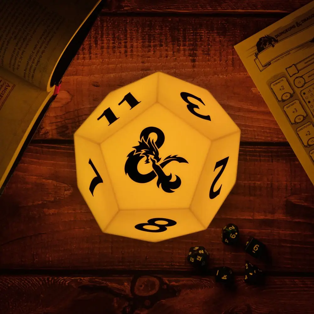 Dungeons &amp; Dragons lámpa D12 12 cm termékfotó