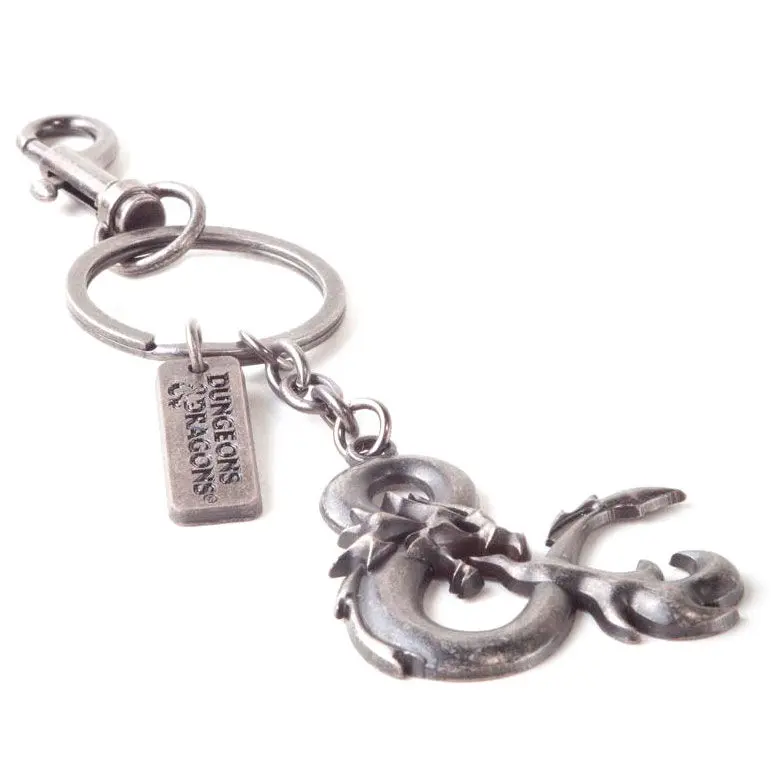 Dungeons &amp; Dragons Logós fém kulcstartó termékfotó