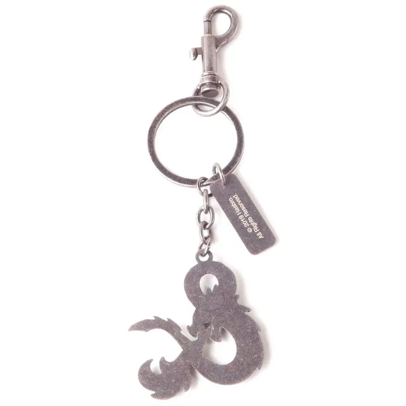 Dungeons &amp; Dragons Logós fém kulcstartó termékfotó