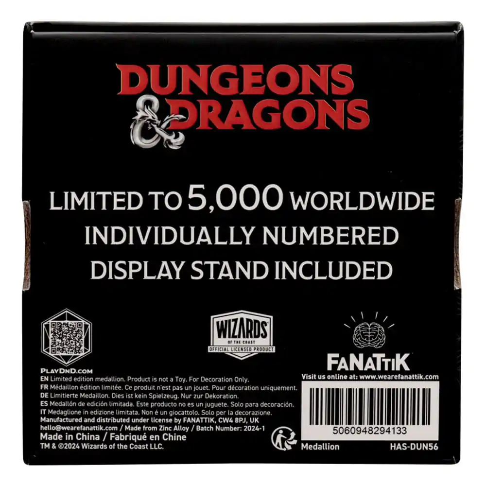 Dungeons & Dragons Medallion D20 termékfotó