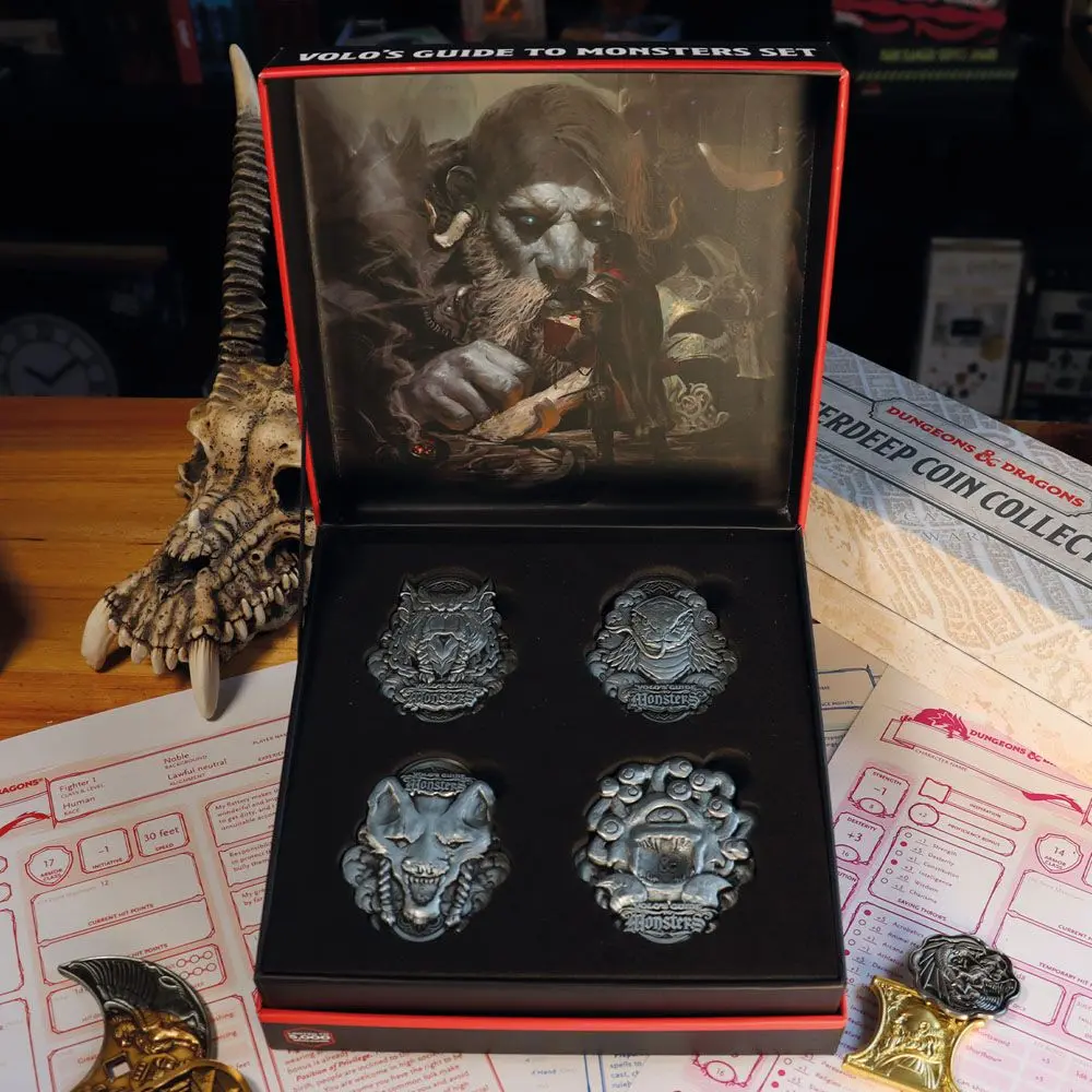 Dungeons &amp; Dragons Medallion Set Volo's Guide to Monsters Limitált kiadás termékfotó