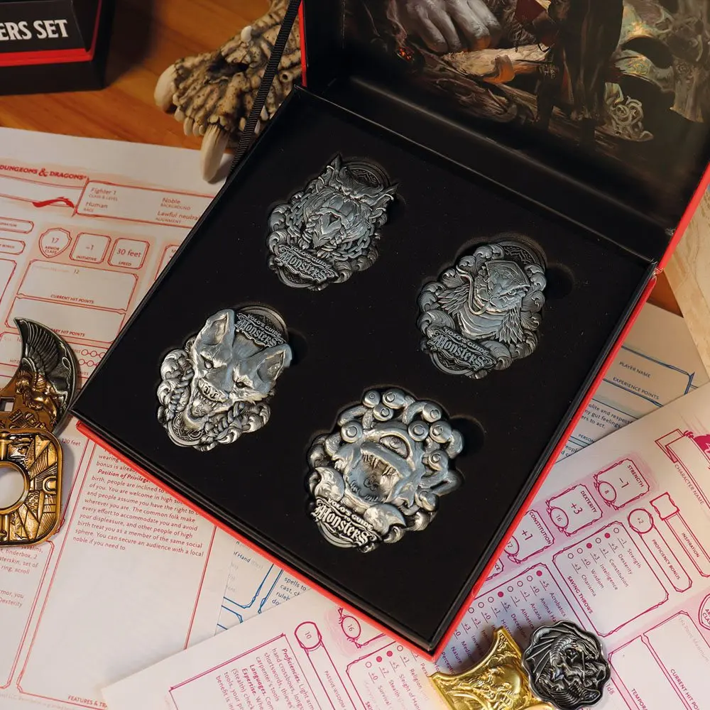 Dungeons &amp; Dragons Medallion Set Volo's Guide to Monsters Limitált kiadás termékfotó