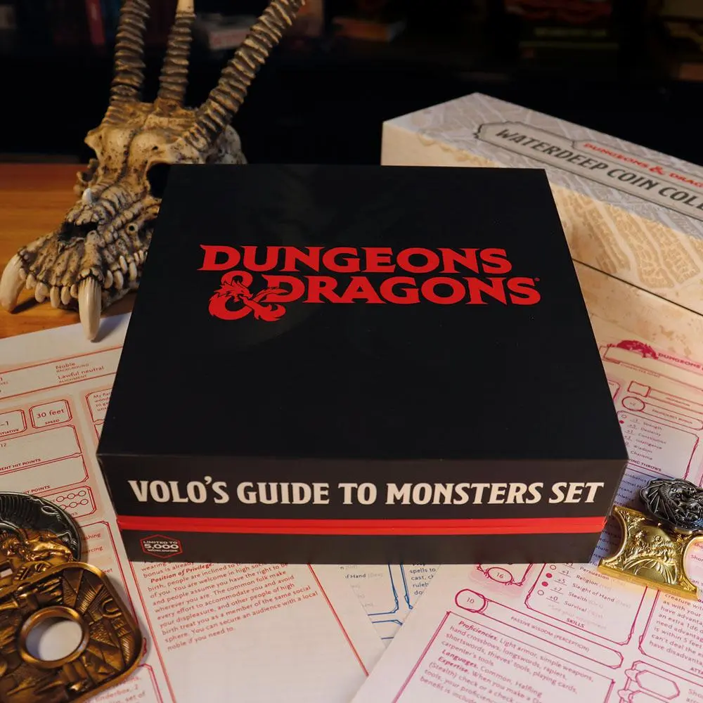 Dungeons &amp; Dragons Medallion Set Volo's Guide to Monsters Limitált kiadás termékfotó