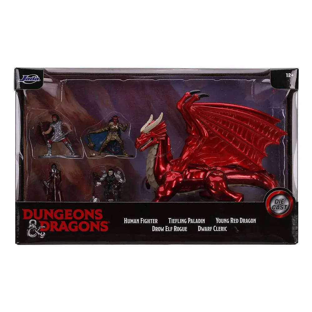 Dungeons &amp; Dragons Nano Metalfigs Diecast Deluxe Pack Mini figura csomag 4 cm termékfotó