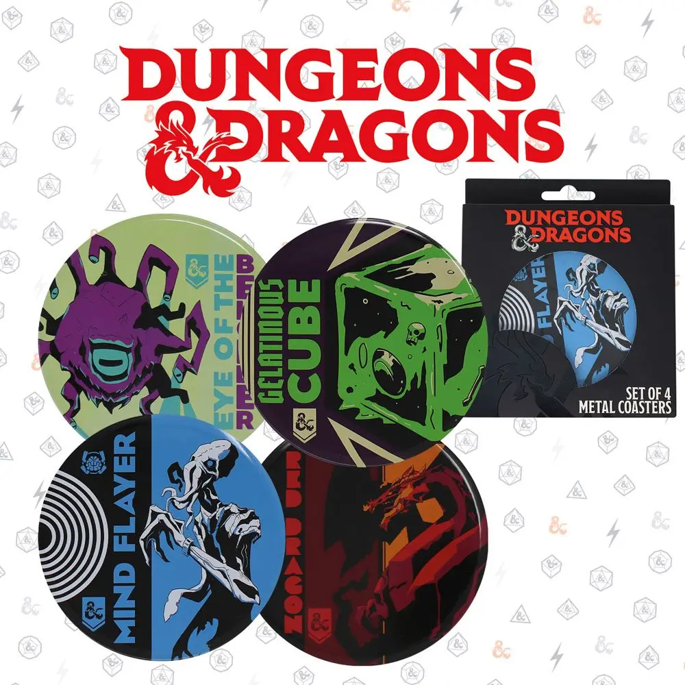 Dungeons & Dragons Coaster 4-Pack termékfotó