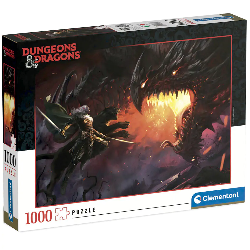Dungeons &amp; Dragons puzzle 1000db-os termékfotó