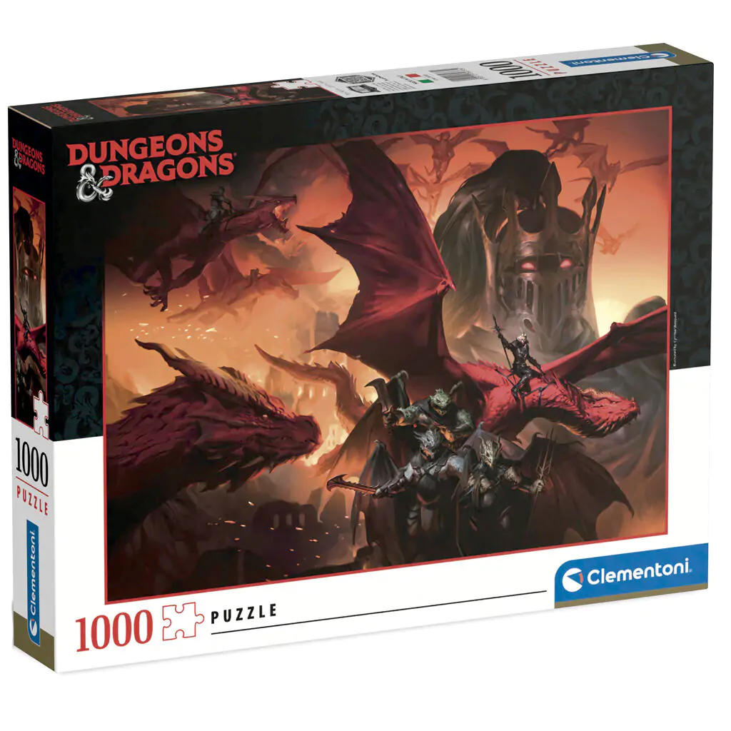 Dungeons &amp; Dragons puzzle 1000db-os termékfotó