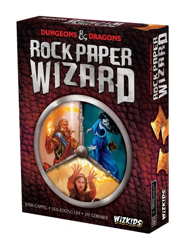 Dungeons &amp; Dragons Rock Paper Wizard Angol nyelvű társasjáték termékfotó
