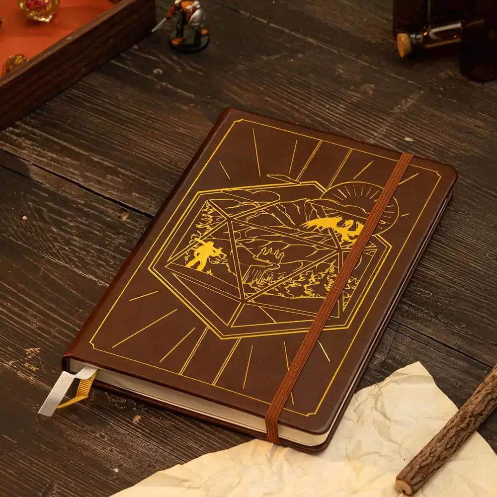 Dungeons &amp; Dragons RPG 5e Brown jegyzetfüzet termékfotó
