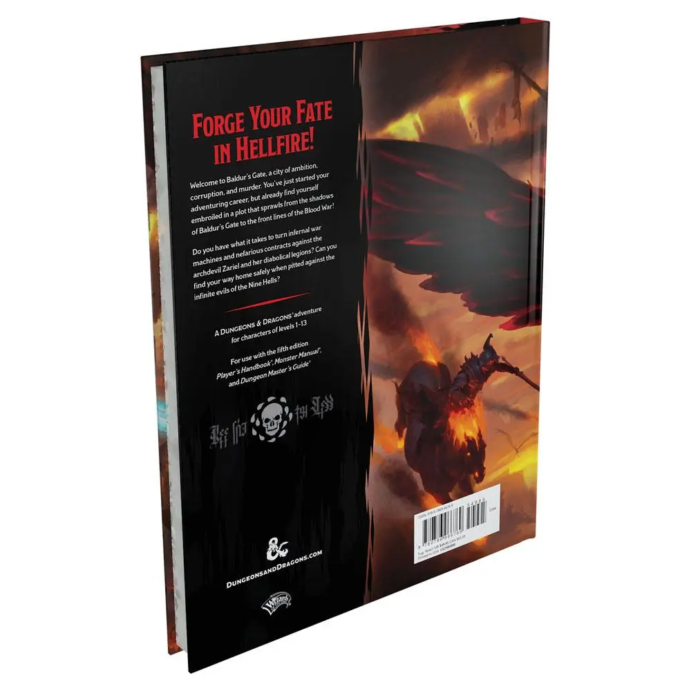 Dungeons &amp; Dragons RPG Adventure Baldur's Gate: Descent Into Avernus angol nyelvű termékfotó