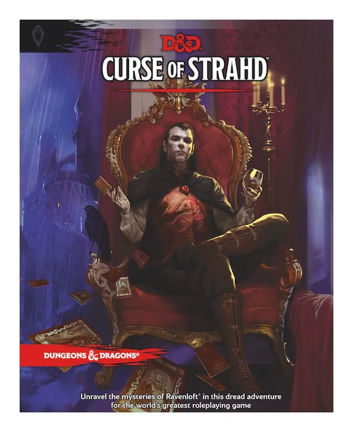 Dungeons &amp; Dragons RPG Adventure Curse of Strahd Angol nyelvű termékfotó