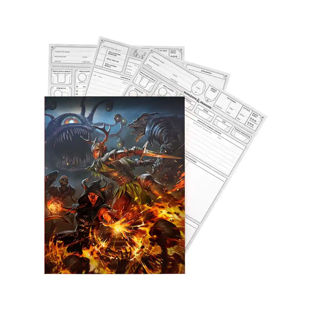 Dungeons & Dragons RPG Character Sheets 2024 angol nyelvű termékfotó