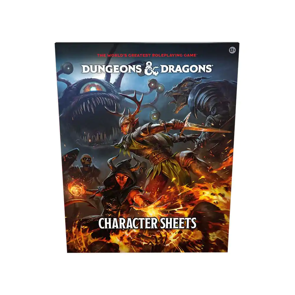 Dungeons & Dragons RPG Character Sheets 2024 angol nyelvű termékfotó