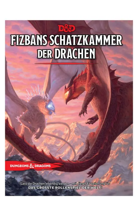 Dungeons & Dragons RPG Fizbans Schatzkammer der Drachen német nyelvű termékfotó