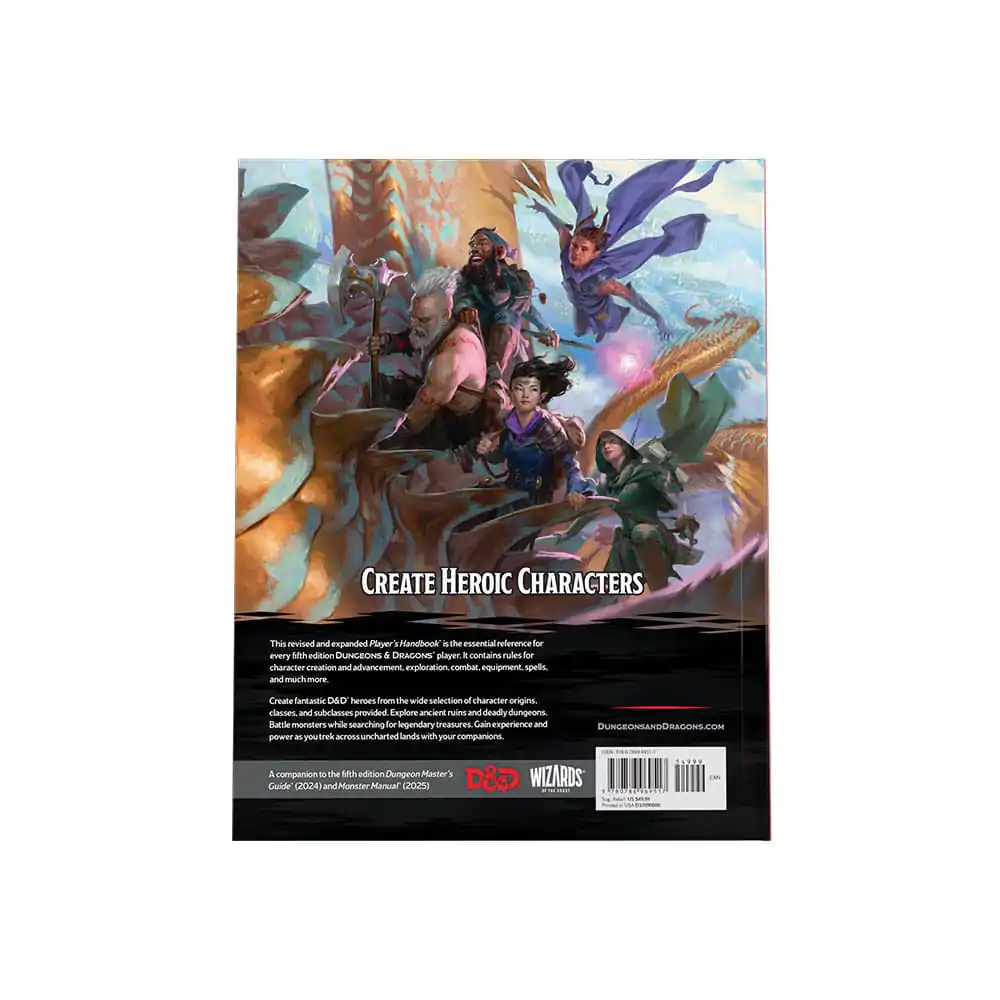 Dungeons & Dragons RPG Player's Handbook 2024 angol nyelvű termékfotó