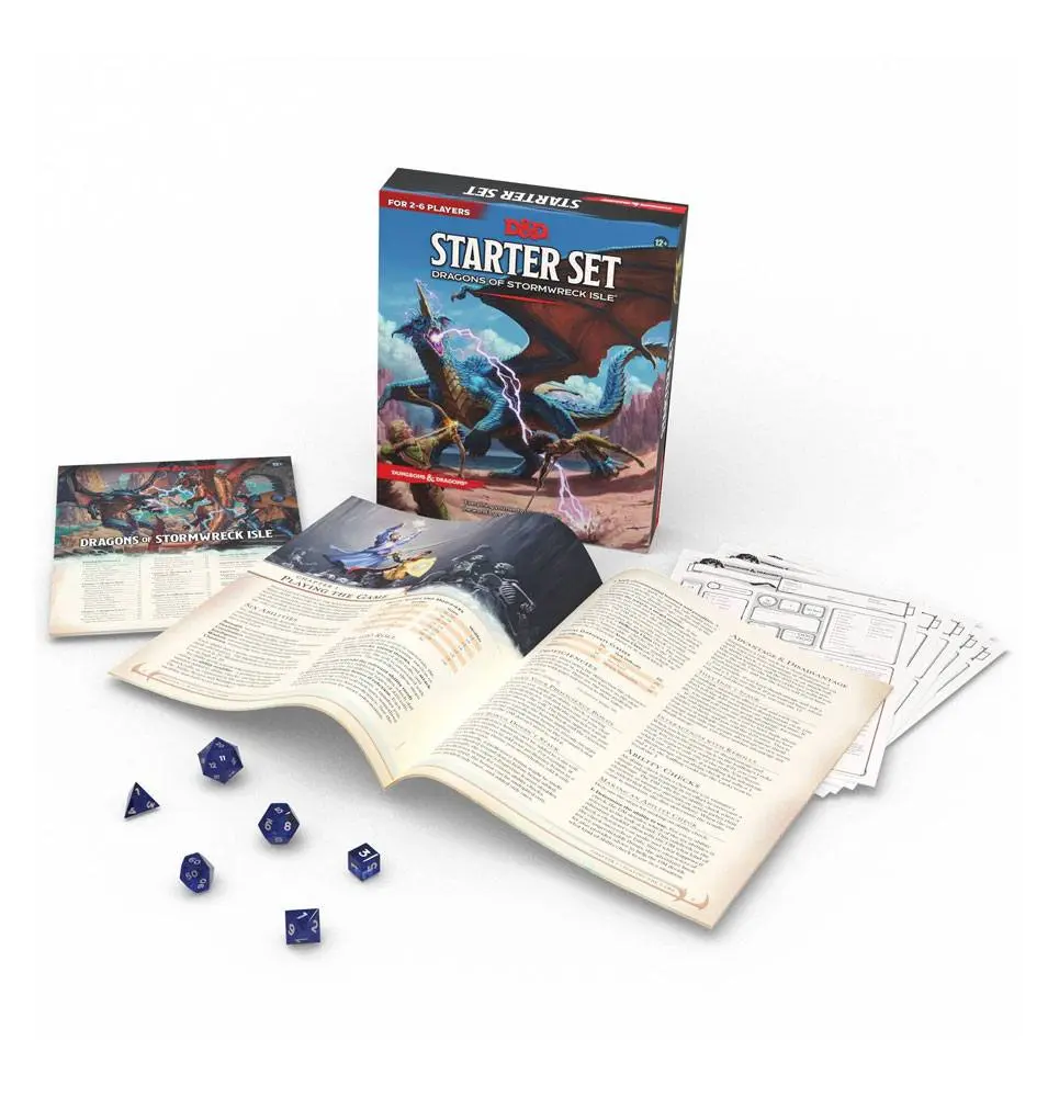 Dungeons & Dragons RPG Starter Set: Dragons of Stormwreck Isle angol nyelvű termékfotó