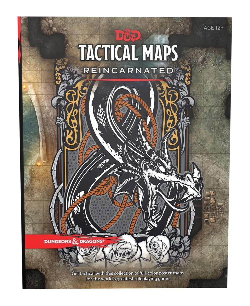 Dungeons &amp; Dragons RPG Tactical Maps Reincarnated angol nyelvű termékfotó