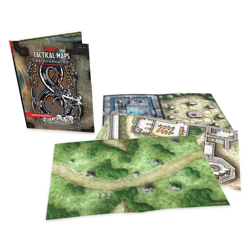 Dungeons &amp; Dragons RPG Tactical Maps Reincarnated angol nyelvű termékfotó