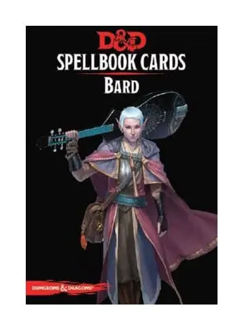 Dungeons &amp; Dragons Spellbook Cards: Bard angol nyelvű termékfotó