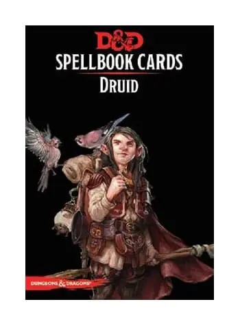 Dungeons & Dragons Spellbook Cards: Druid angol nyelvű termékfotó