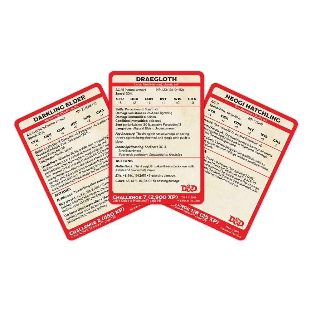 Dungeons &amp; Dragons Spellbook Cards: Volo´s Guide angol nyelvű termékfotó