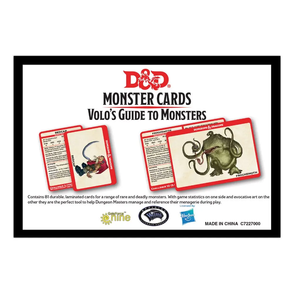 Dungeons &amp; Dragons Spellbook Cards: Volo´s Guide angol nyelvű termékfotó