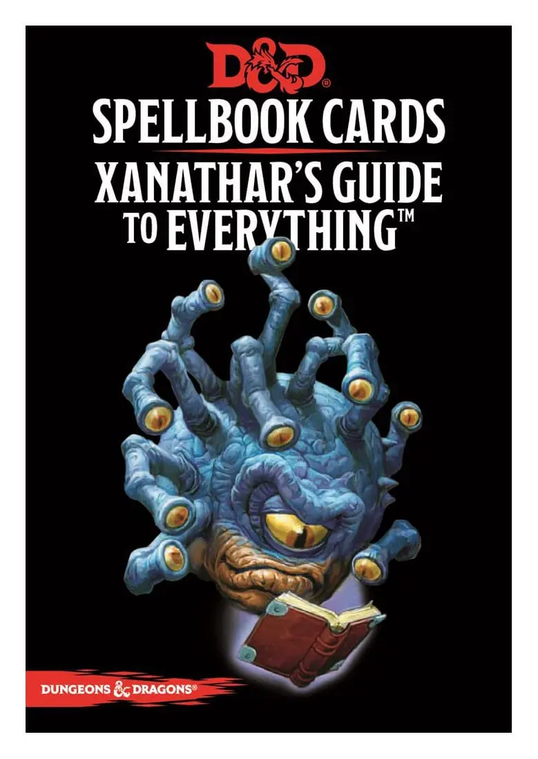 Dungeons &amp; Dragons Spellbook Cards: Xanathar´s Guide to Everything angol nyelvű termékfotó