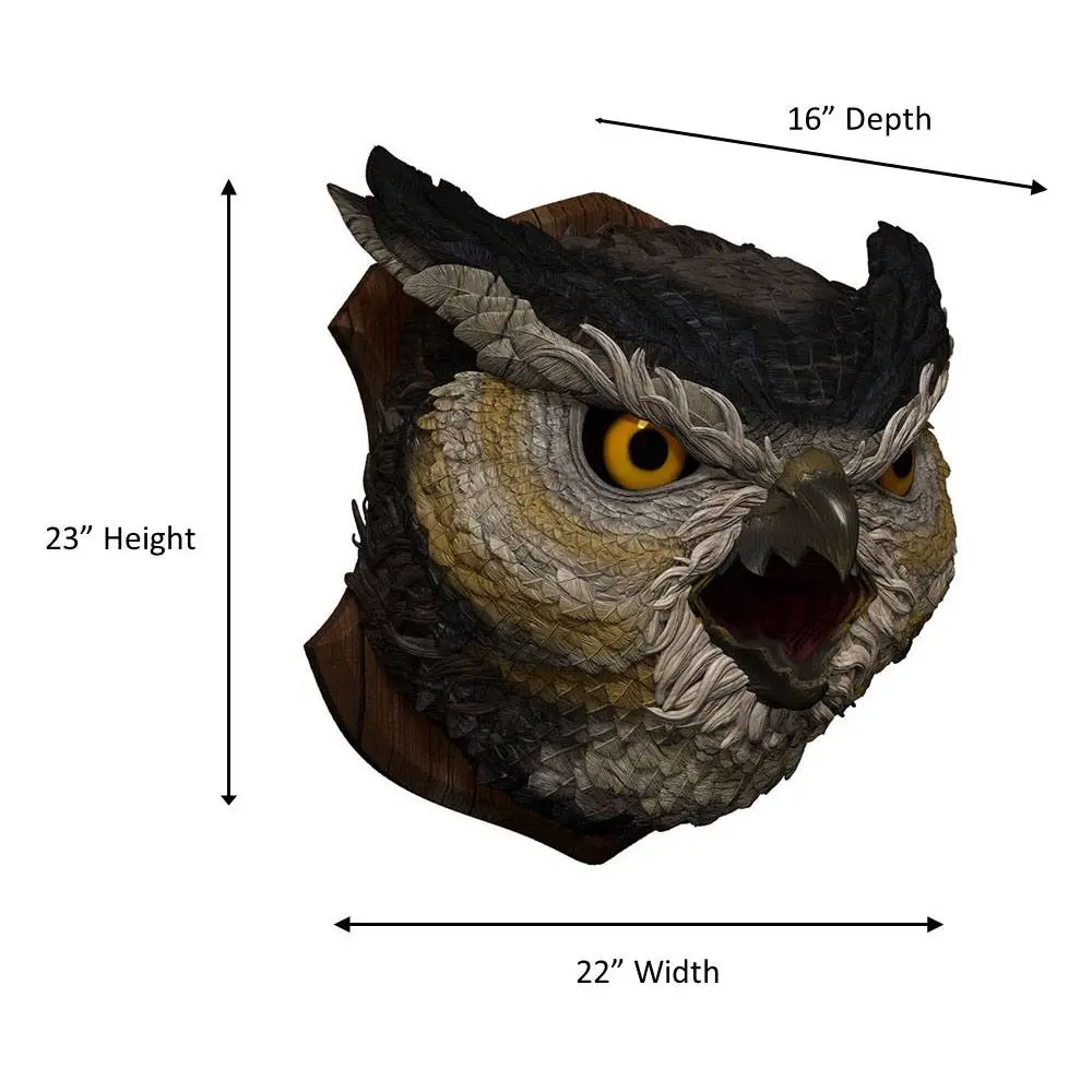 Dungeons &amp; Dragons Trophy Owlbear (Foam Rubber/Latex) figura 58 cm termékfotó
